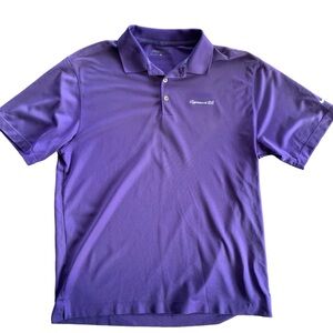 Nike Golf Men’s Purple Polo Dri-Fit Tippecanoe Country Club